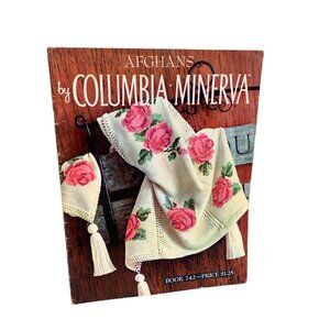 Vintage Afghans Book By Columbia-Minerva Book 742